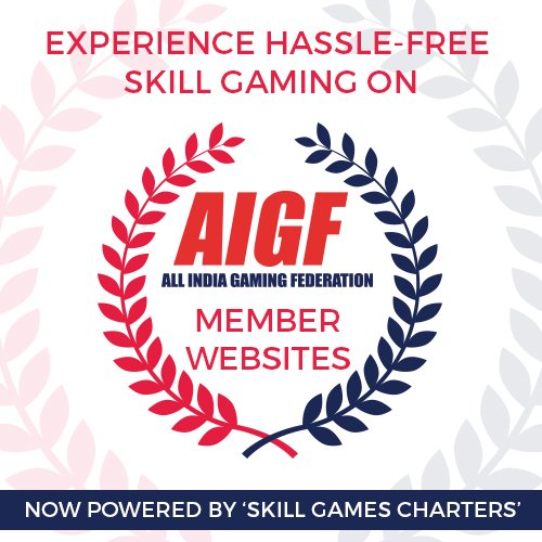 We at @IndiaSportscafe are proud to be associated with @aigfmumbai in adopting #AIGFSkillGamesCharters for Player Protection. We lend our support for ethical practices, transparent structure & a policy-driven atmosphere. #SelfRegulation #PlayerProtection #ResponsibleGaming