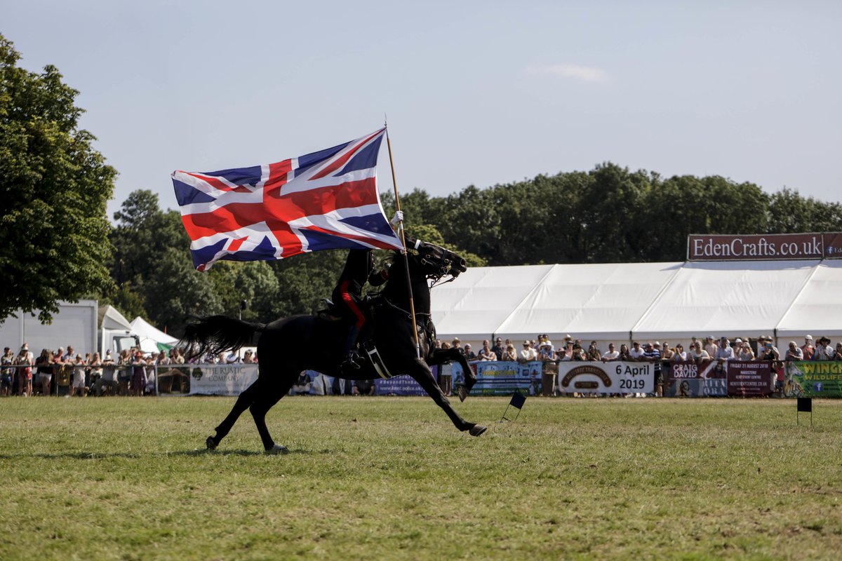 Is it too soon to do a #ThrowbackThursday? We don't think so.. #KentShow18 #HouseholdCavalry