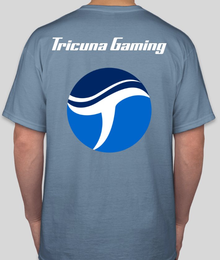 TricunaGaming's tweet photo. Shirts are in!  Send us a DM to place an order for this first set of Tricuna Gaming merch! 😍😱🔥🎮 https://t.co/Lsx8KdjzWe
