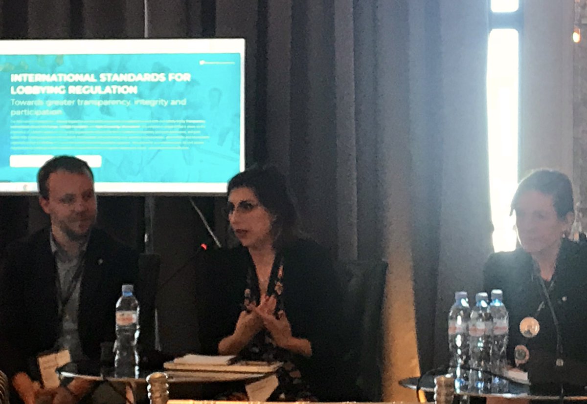 UCLG_OpenGov's tweet photo. .@vickyande presents the @MADRID experience and the local perspective on lobbying and its transparency during #OGPGeorgia. Madrid is a pioner en this kind of commitments and it is leading the way for other #LocalGov in this matter.
📌#OpenLocalGov
📌#OGPLocal
📌#TrustCities https://t.co/HHZvrIqmLe