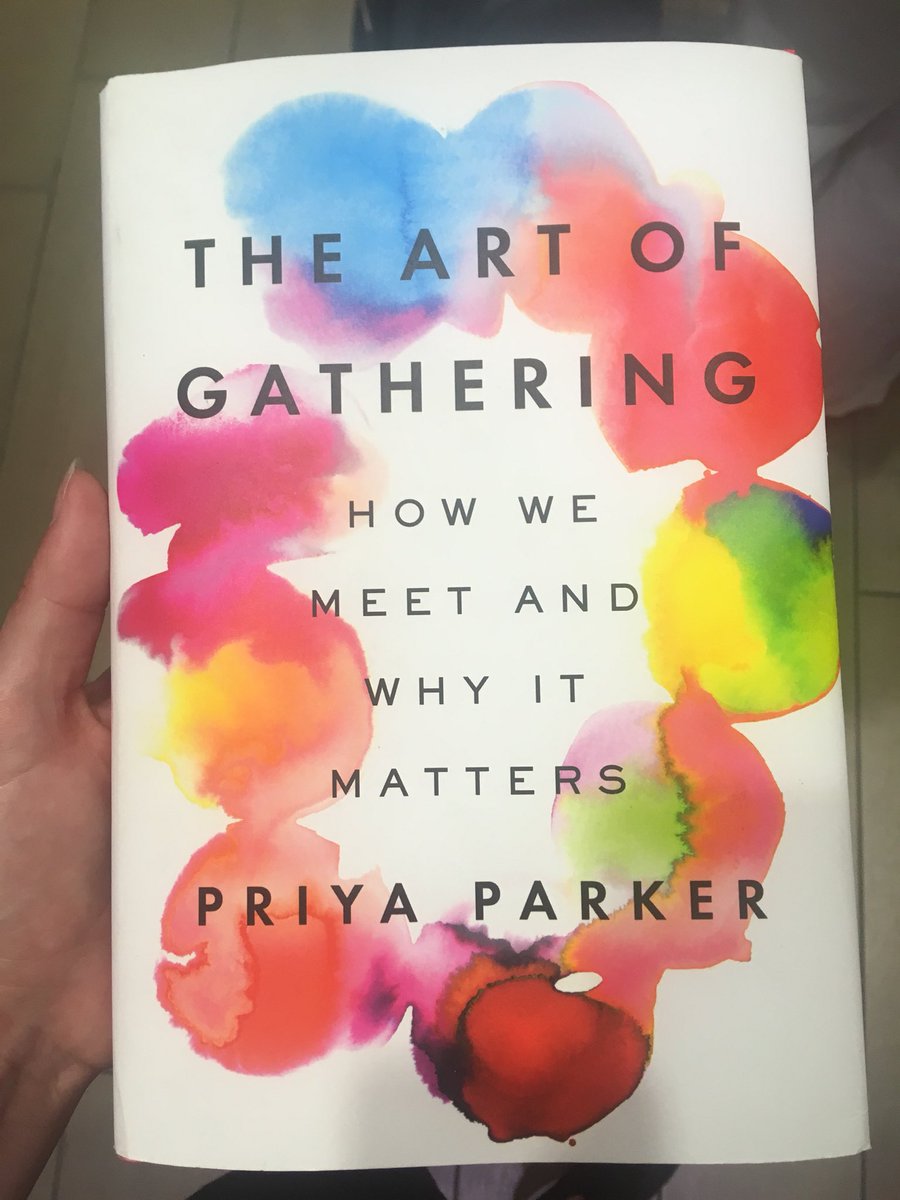 megrecs's tweet photo. Impulse buy at the airport, @priyaparker can’t wait to dive in!  #theartofgathering #makeitcount #designexperiences #facilitate #ideation https://t.co/pqTcS933Gw