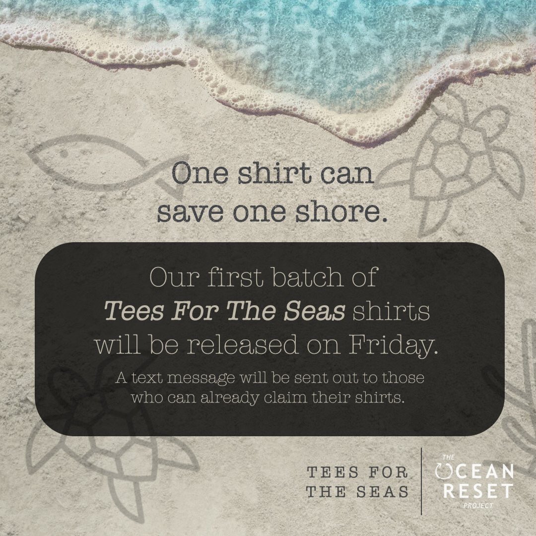 oceanreset's tweet photo. Whoβs ready to look good while saving the π at the same time? π Get yours today! #TeesForTheSeas #TheOceanResetProject https://t.co/SezOzVy3ZV