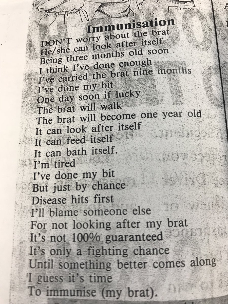 A regular letter writer sent me this to show me why the @qld_times used to be a better paper. It’s her letter from 1994. I haven’t asked about the well-being of her brat. #letterstotheeditor