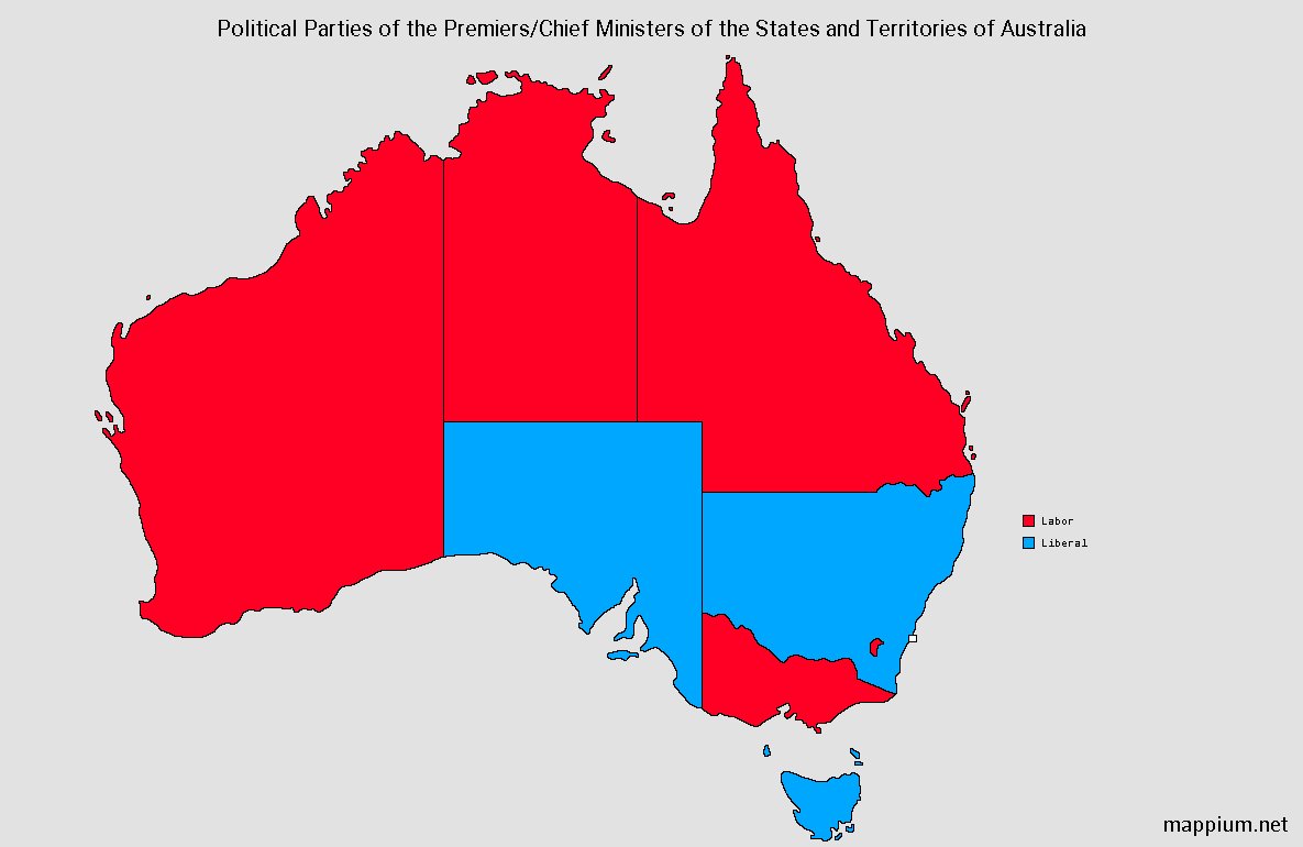 Mappium Maps On Twitter Political Parties Of Australia S States And Territories Maps Mappium Australia Auspol Australianlabor Liberalaus Geography Cartography Aussie Aus Https T Co Atrzvmiqrr