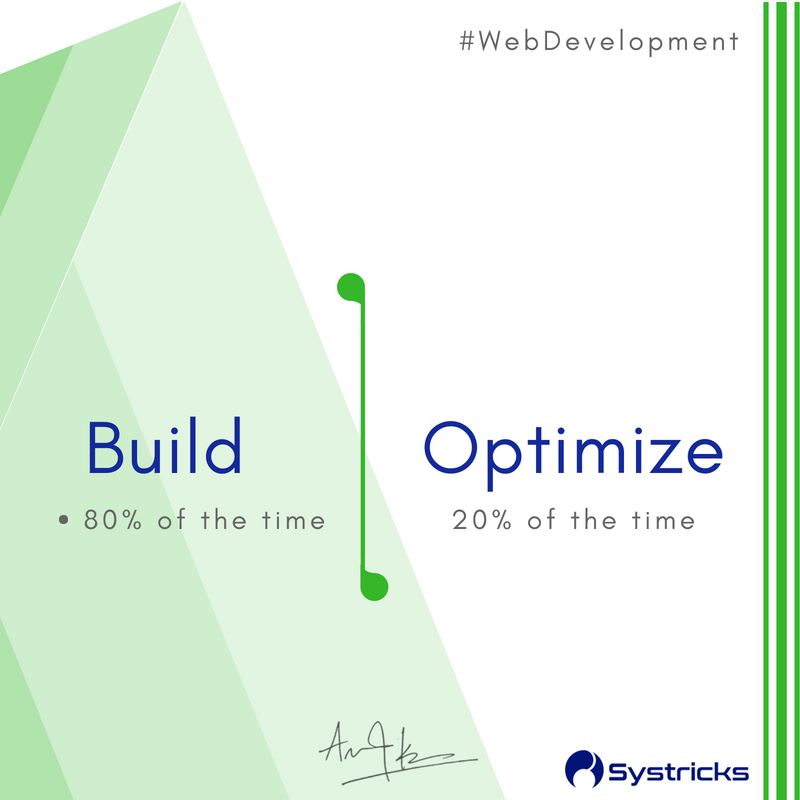 systrickstech's tweet photo. How much time do you spend on Building and optimizing your website?
#webdevelopment #marketing #ux #UserExperience #entrepreneur #startup #webdesign #marketingstrategy #SEO #searchengine #webdeveloper #design #designer #startupindia #MakeInIndia #contentmarketing #content https://t.co/16WJ10cnx6
