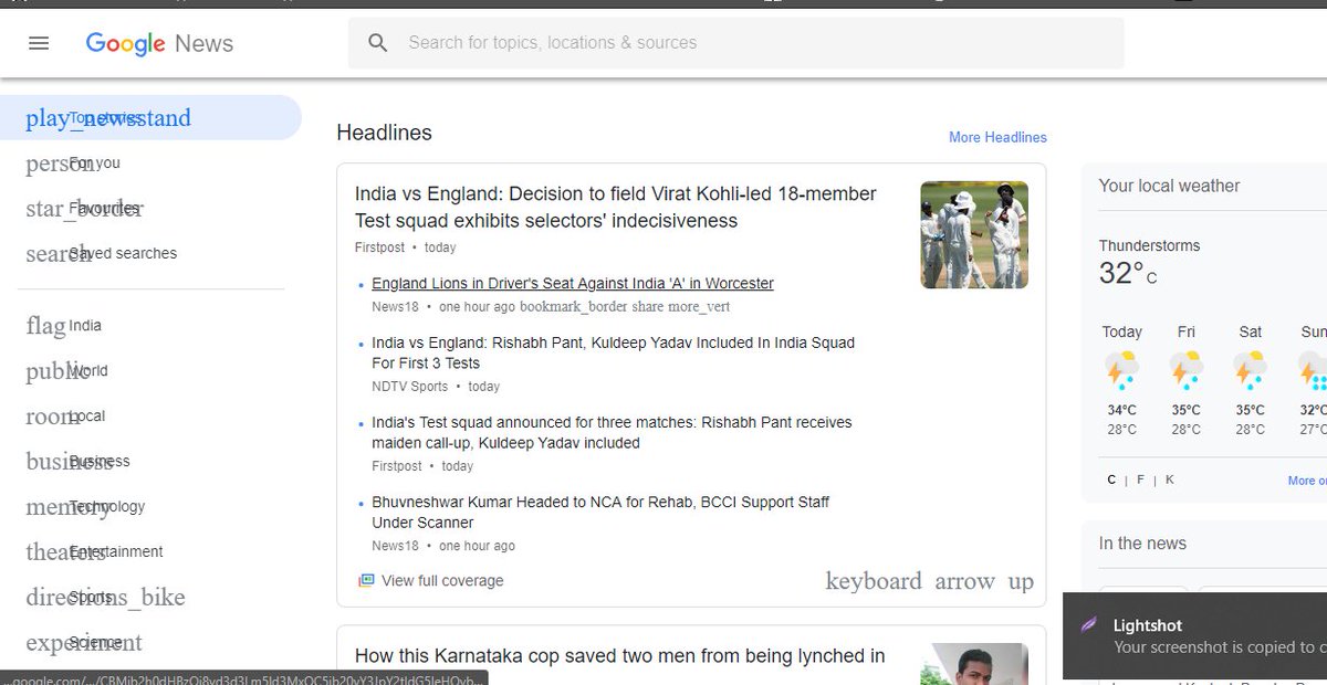 _ChaudharyJi's tweet image. @Google @GoogleIndia  there is some problem with the news.google.com
The site is not properly rendering in the browser.
Screenshots are attached.
needs to be fixed.
#Google #newsgoogle #googleissue