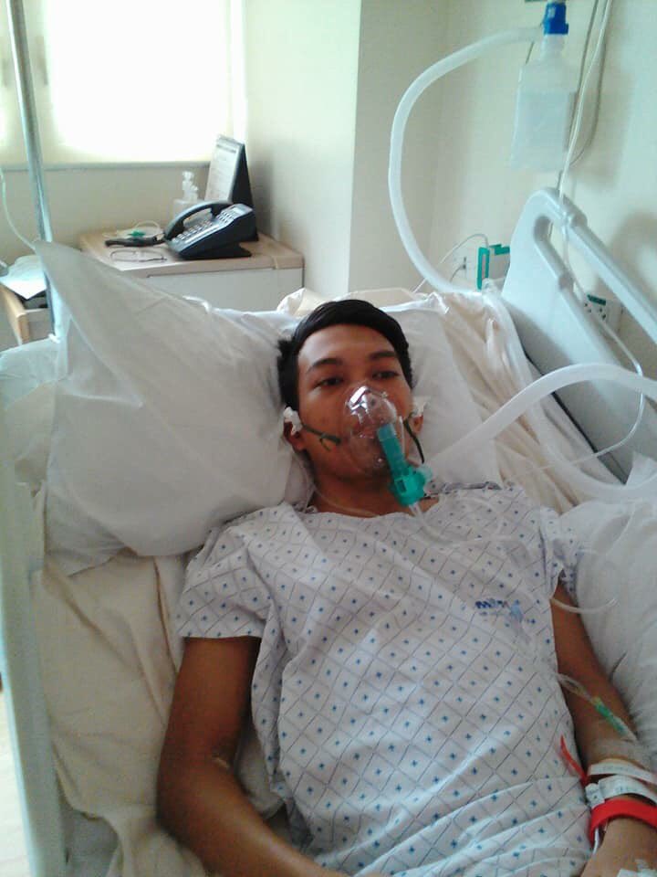 jeeenzzz's tweet photo. TWITTER FRIENDS! I NEED YOUR HELP 😭 This is Kuya Tom. He is battling with leukemia. Im asking for your help PRAYERS, DONATION kahit RETWEET malaking tulong na po. 😭 https://t.co/cP7YeRYNuU