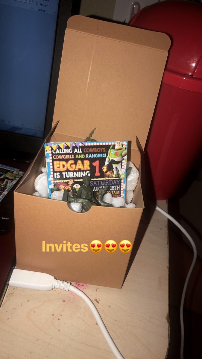 Toy Story Invites 😍