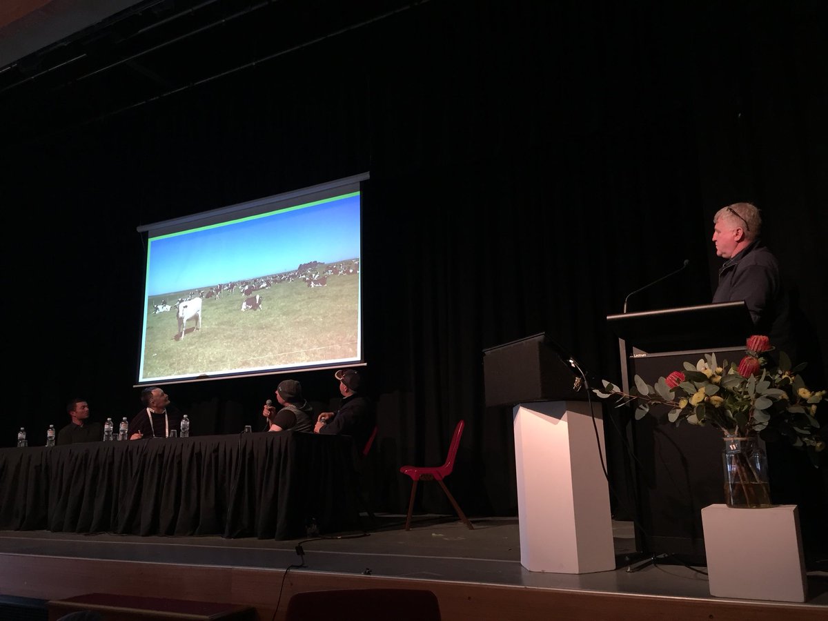 Local farmers sharing experiences from their farming enterprises on the farmer panel session #PastFuturePasture #gssaconference2018