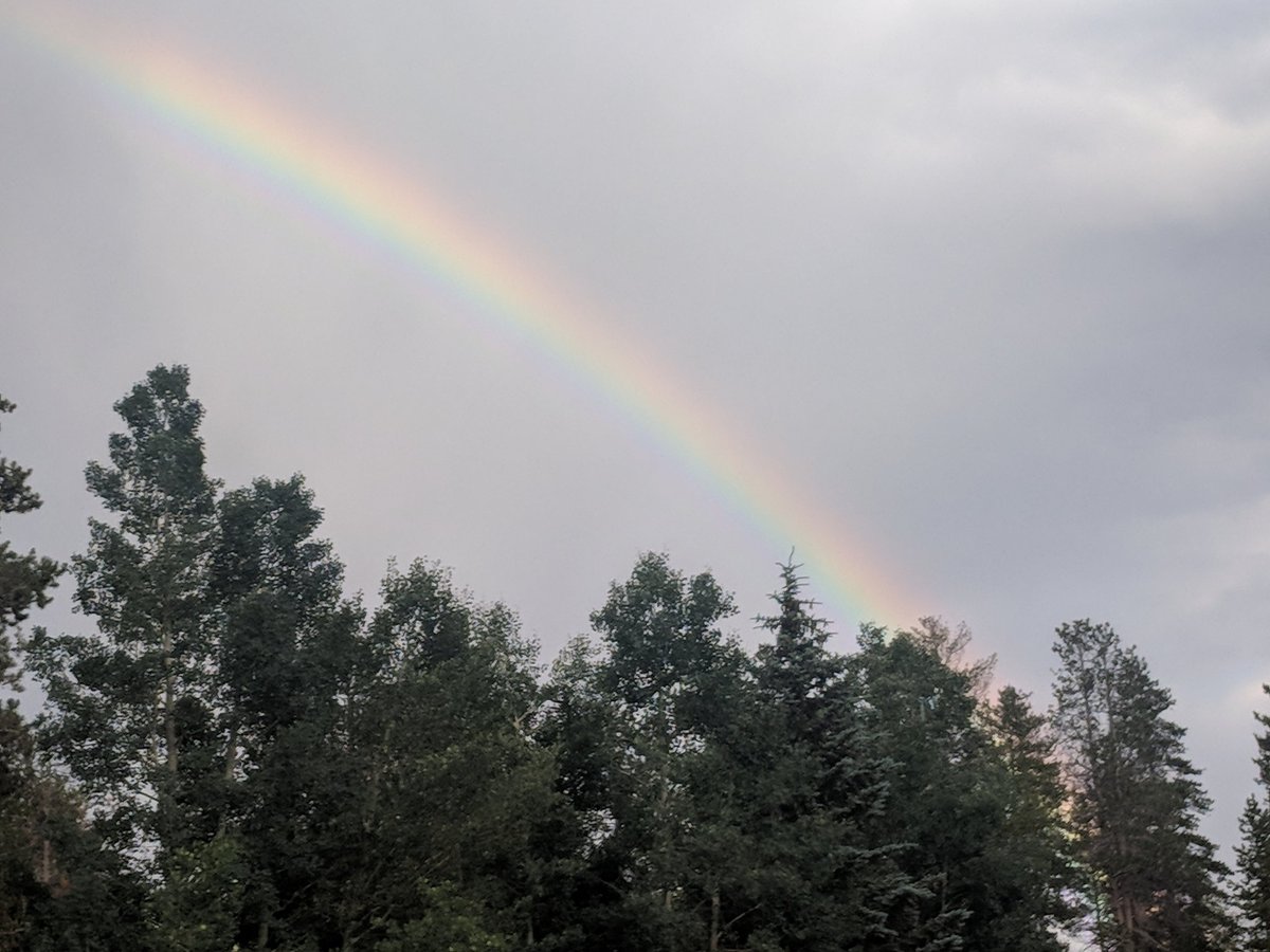 UnClinically's tweet photo. (picture of actual #rainbow) https://t.co/dMRUTO2NEA