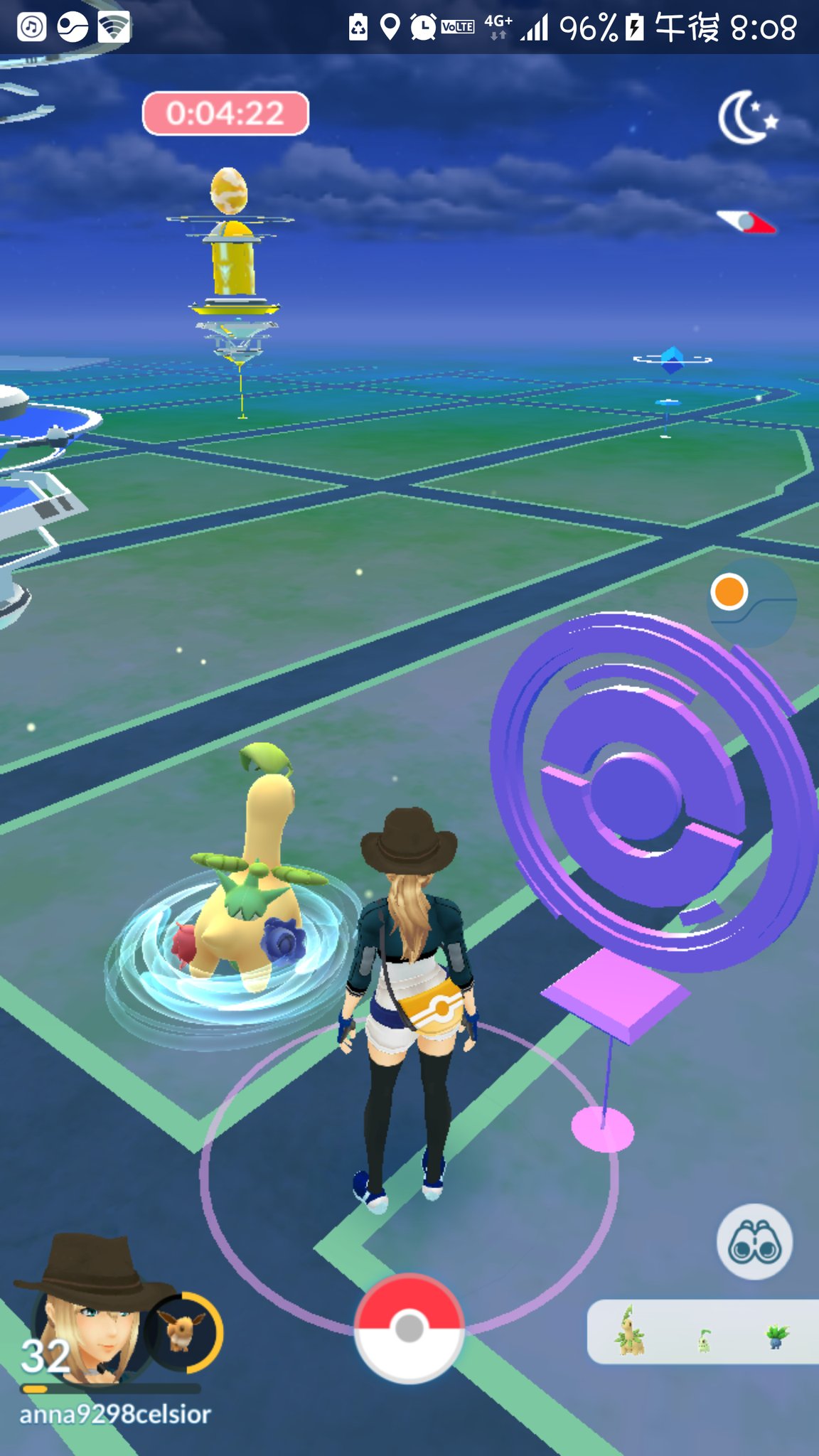 5kids Mama 会社でポケモンgo開いてみた あとちょっとなのに ジムには届かず 裏にあるのに あ 昨日ロゼリアと ベイリーフが重なって 不思議なポケモンにw ベイリーフ背中に なんか生えとるよ Www ポケモンgo ジム届かず ベイリーフ