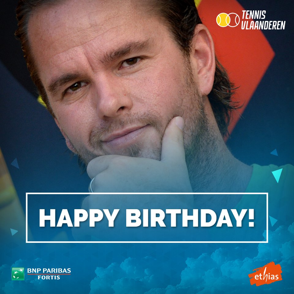 Happy birthday, Xavier Malisse 