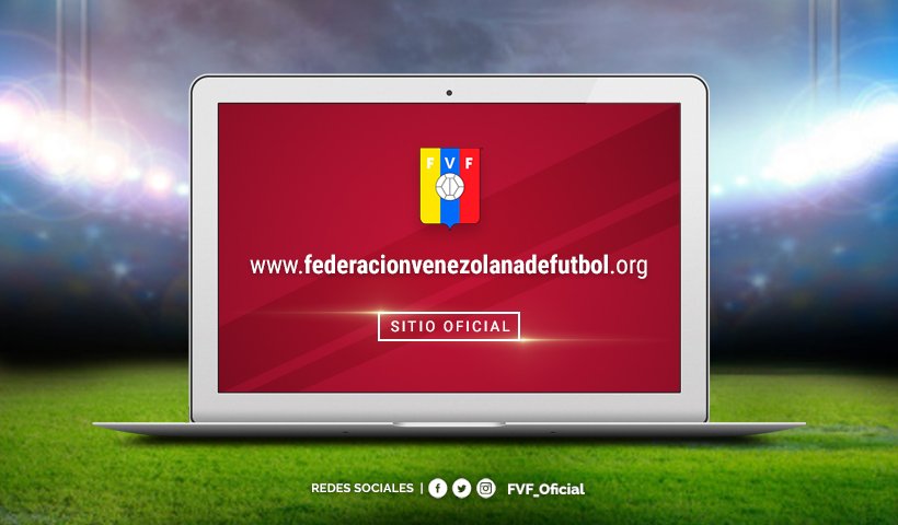 Te invitamos a visitar el sitio web oficial de la FVF federacionvenezolanadefutbol.org
