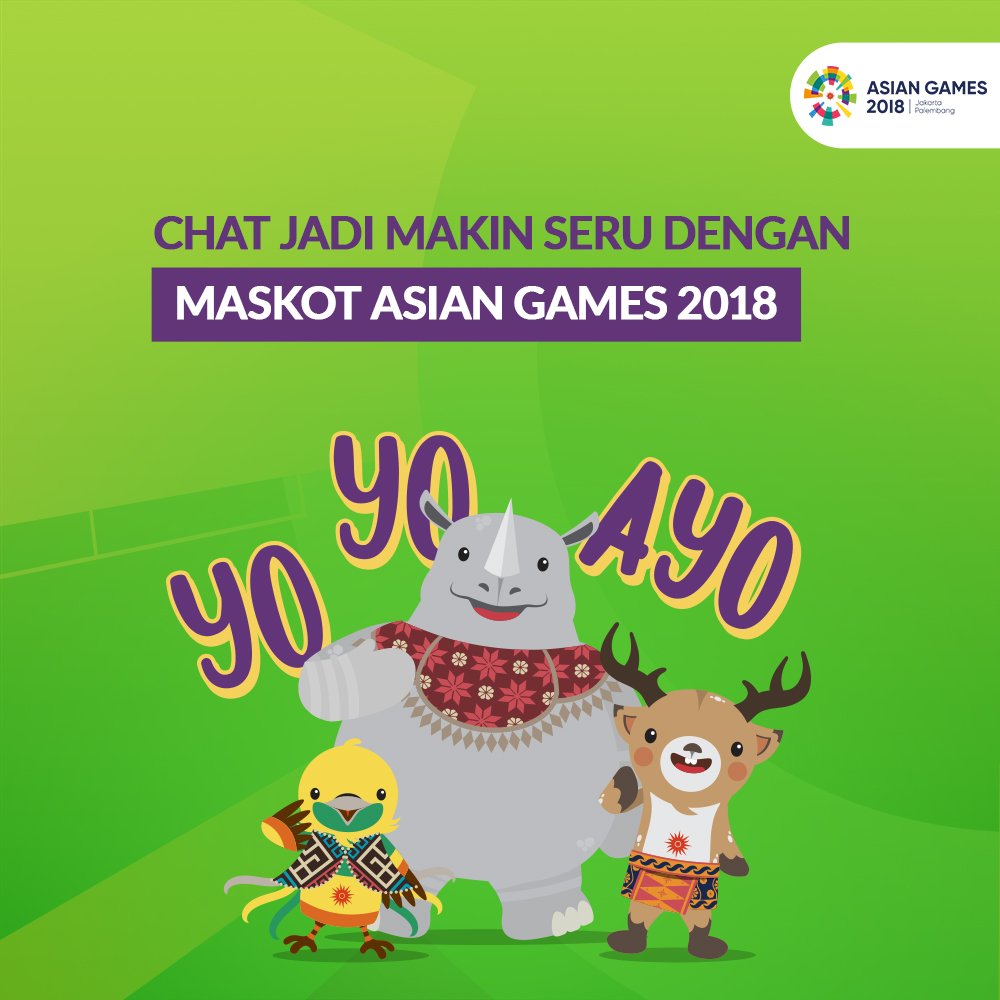 Asian Games 2018 On Twitter Buat Obrolanmu Semakin Seru Dengan