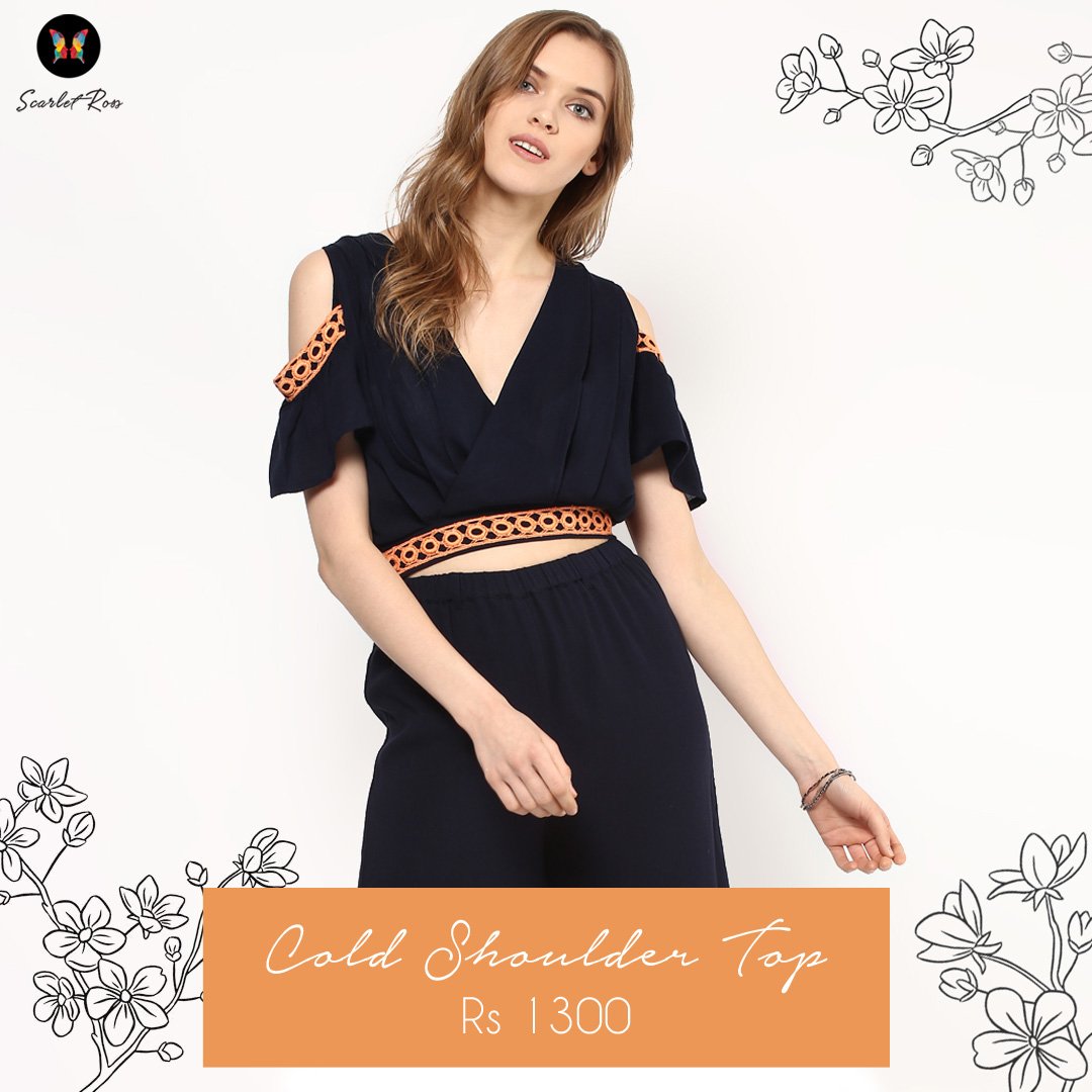 ScarletRoss16's tweet photo. If there’s one trend which you can carry forward to the spring, it is the cold shoulder!

#ScarletRoss #Mykonos #Collection #coldshoulder #drapedwrinkledtop #Top #Onlineshopping #Trendy #Summerfashion #Summercollection #Womenswear #Easytogo #Summervibes #Summerfeeling  #Fashion https://t.co/4ZVDaUX8Qz