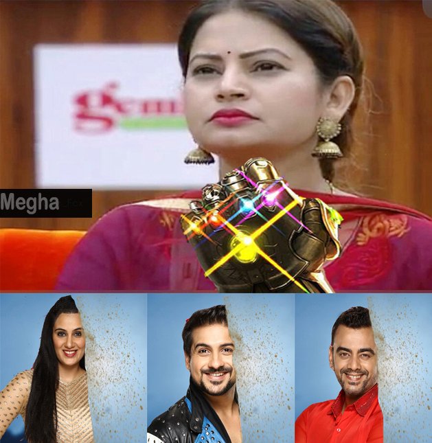 BBMarathiTrolls's tweet photo. Sneak Peak of Bigg Boss Finale ! 😋

#MeghaDhade vanishing all her opponents like a boss 😎

#BBMarathi #BiggbossMarathi https://t.co/mijdrtSaEk