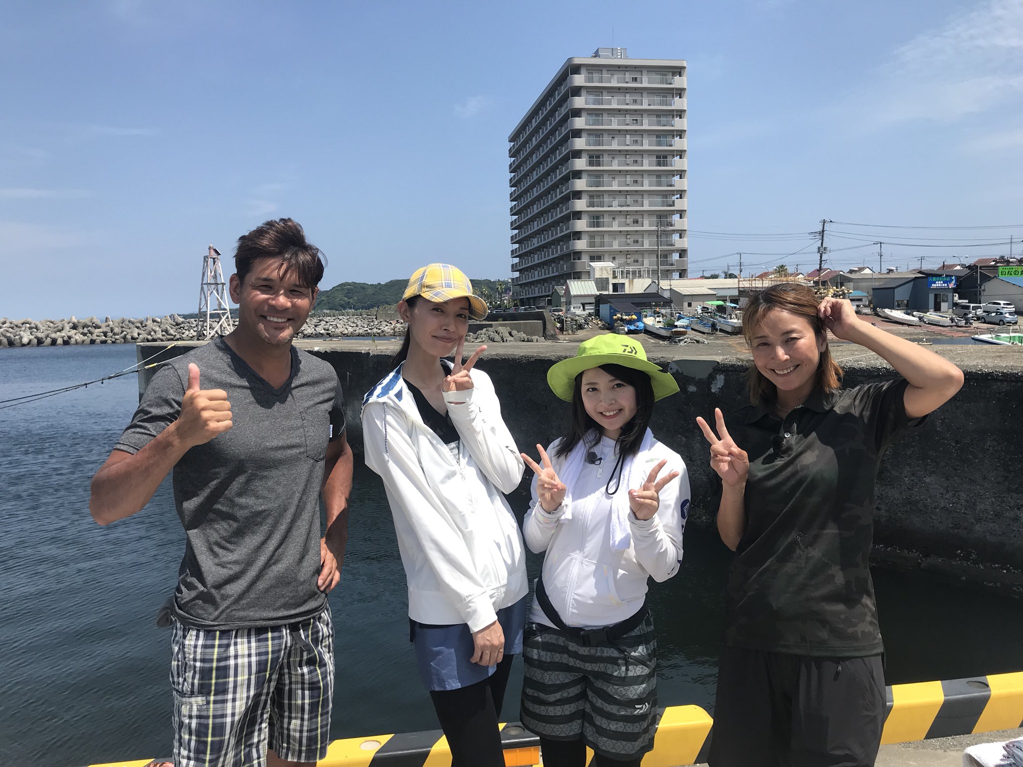 加藤るみ お知らせ 今日は Bs日テレ 照英 児島玲子の最強 釣り バカ対決 のロケに行ってきました 照英さん 児島玲子さん 滝沢沙織さんと夏の釣りを楽しみました 筋肉痛になるくらいファイト しましたよ 9 2放送予定ですがまた詳しく決まり