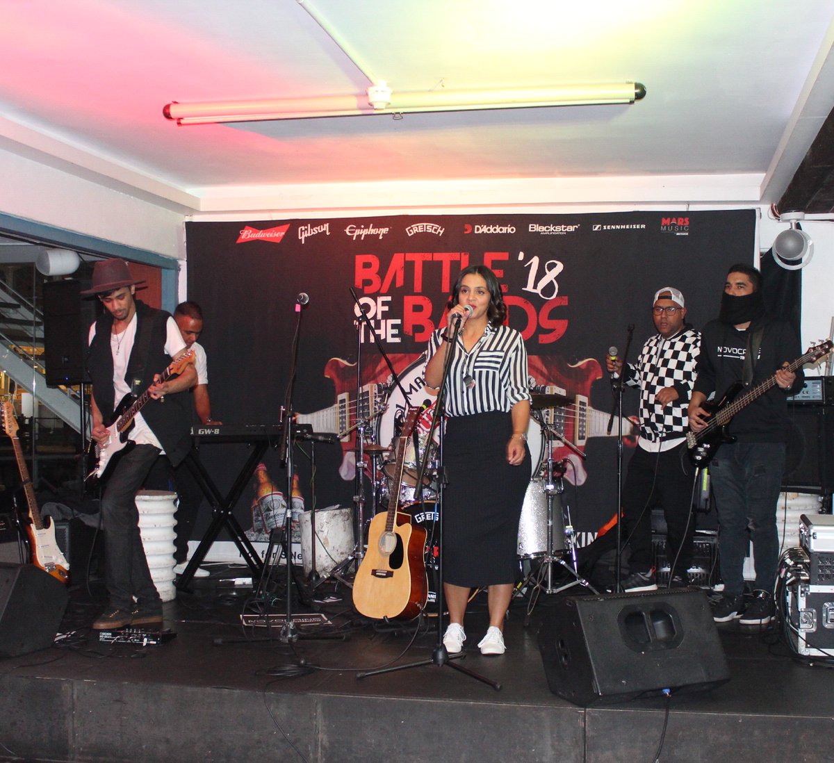 NovocaineCPT's tweet image. Rocking the top 12 @VandAWaterfront @Quay4 "BOTB 2018" #novocainethebnd #livemusic #marsmusic #capetown