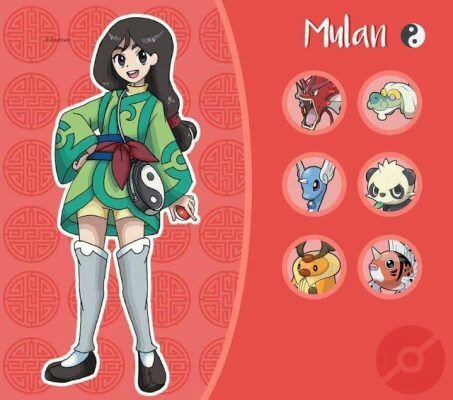 PrincessInfo1's tweet photo. Mulan como Maestra Pokemon 💕 https://t.co/FWhjt6zD5x
