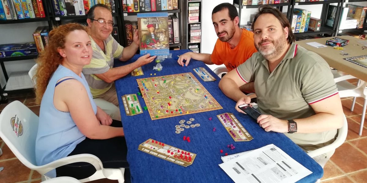 LexLudi's tweet photo. Jugamos a Hansa Teutonica de #AndreasSteding y @ZManGames_ES en la quedada del miércoles 27 de junio en la sede. https://t.co/D7NN6DJTuo