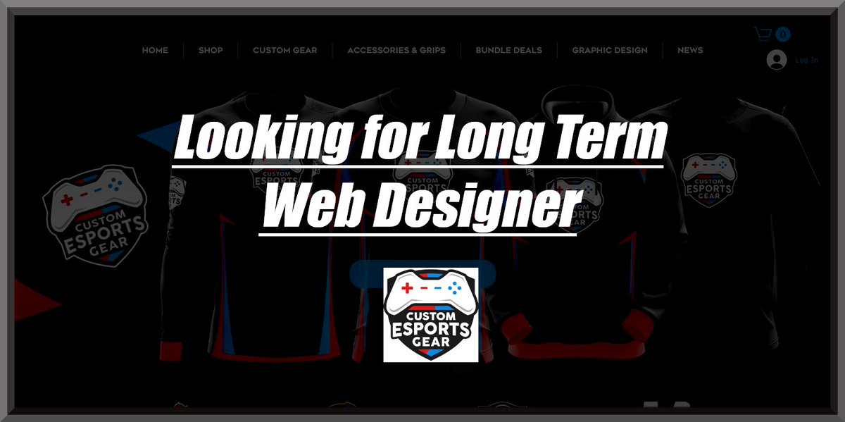 CustomEsport's tweet photo. We are looking for a Web Designer =) 

Apply here
https://t.co/4wUmjw28Ms https://t.co/3NkbAuuPsI