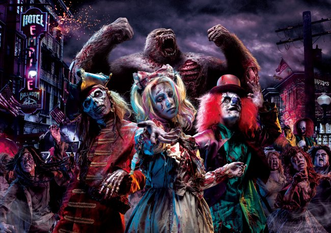 #USJ ハロウィーンホラーナイト2018
「ストリート・ゾンビ」
今年はゴリラや新ゾンビが登場します！