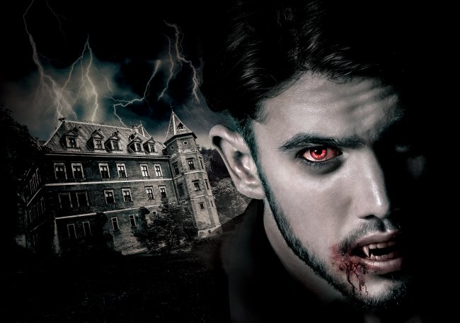 #USJ ハロウィーンホラーナイト新ホラー・シアター・アトラクション
◆ブラッド・レジェンド
ゲストたちは人の生き血を求めさまよう、伝説のヴァンパイアの住処で世にも恐ろしい事実を目の当たりにし、その美しくも壮絶な恐怖を4－Dの世界で体験いただけます