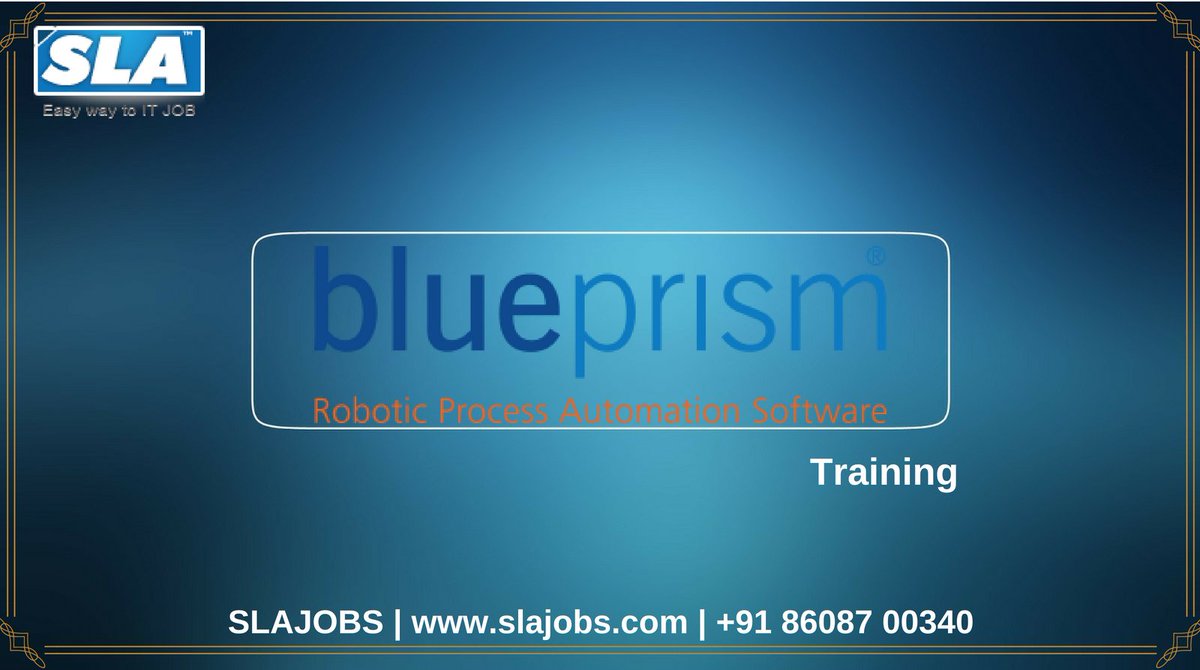 slajobschennai's tweet image. Blue Prism Training at Softlogic - Grab the Chance to Learn Blue Prism for the expert and Start your Career with Blue Prism. 

Softlogic Academy
Website: goo.gl/uqvLC9
Call: +91 86087 00340. 

#blueprism #blueprsimtraining #blueprismcourse #chennai #institute