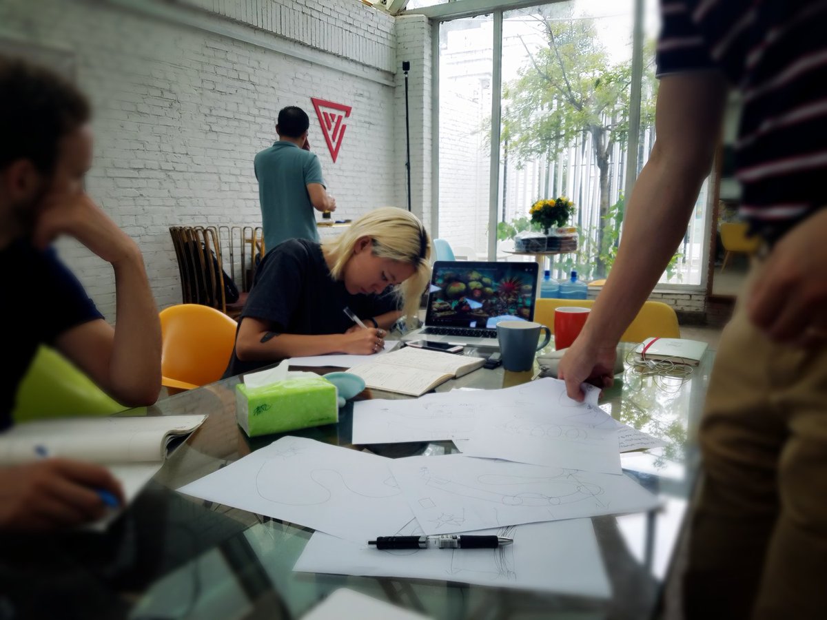 YueChengTech's tweet image. Let&apos;s get some creativity done! #Beijing #yct #Workday