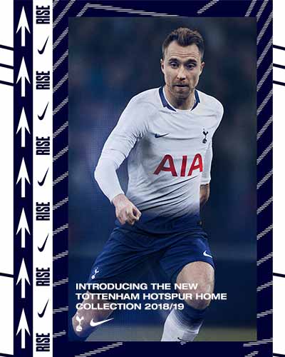 TalkingTHFC's tweet photo. OFFICIAL: Tottenham Hotspur have officially unveiled their 2018/19 home and away kits. #COYS https://t.co/MWcoOza18d
