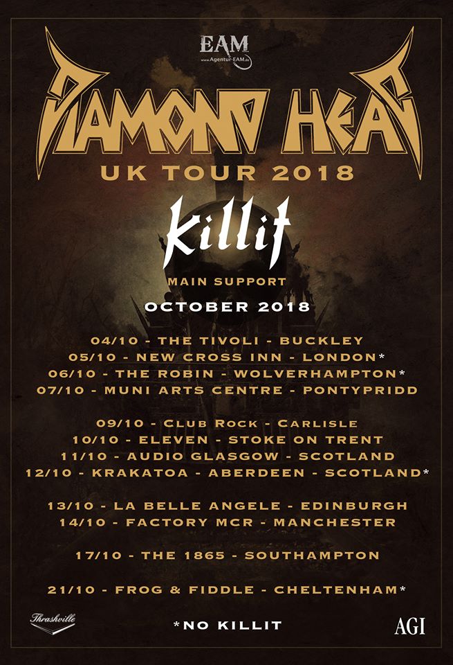 Tour announcement! Come see us with <a href="/DH_Diamond_Head/">Diamond Head</a> this October around the UK