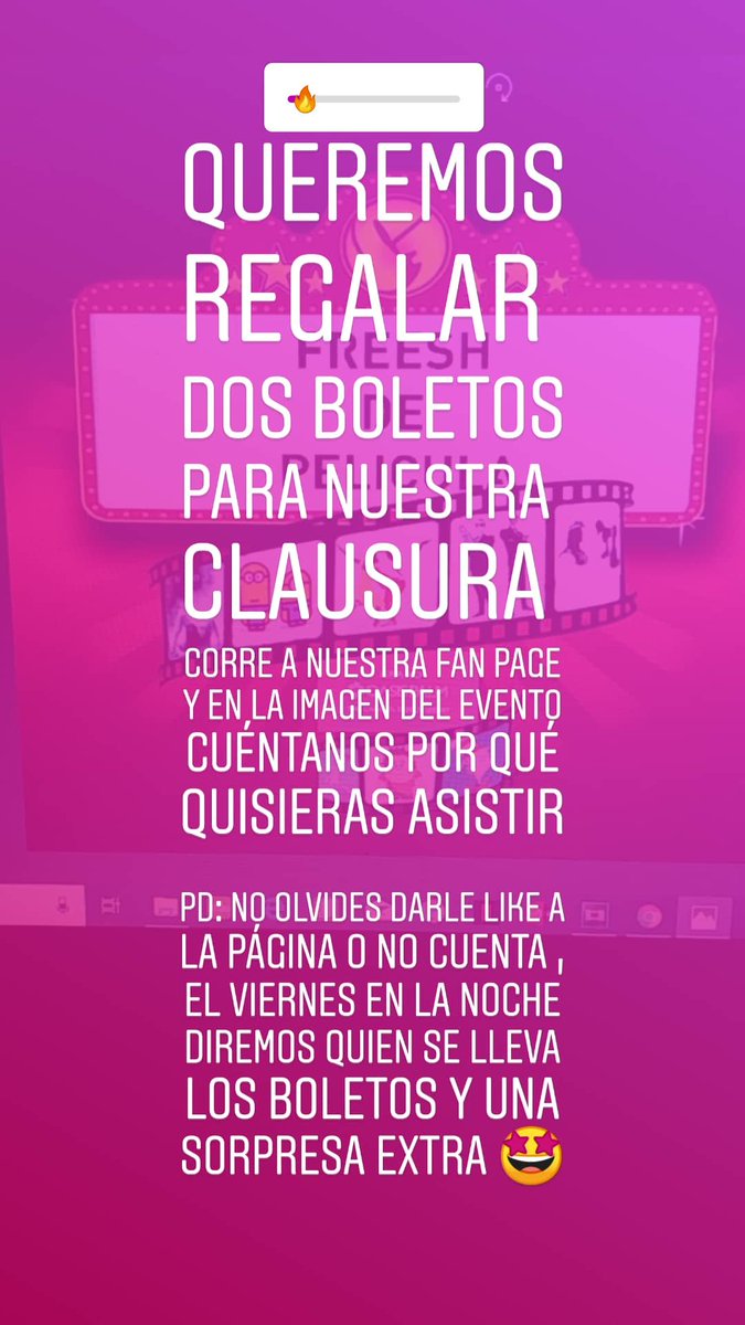 Nos vemos el sábado ;)