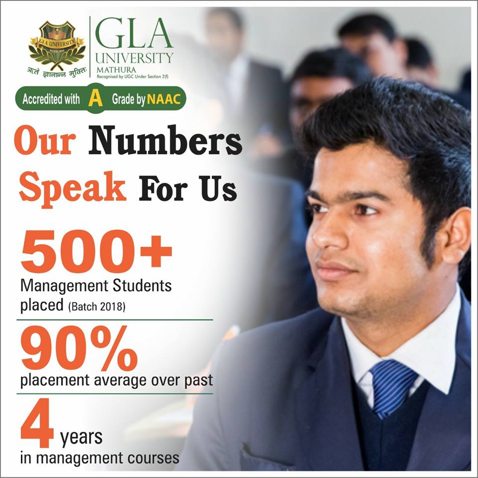GLA_Mathura's tweet image. Leadership is working with goals and vision; management is working with objectives.
#Managementstudy #GLAUniversity #MBA