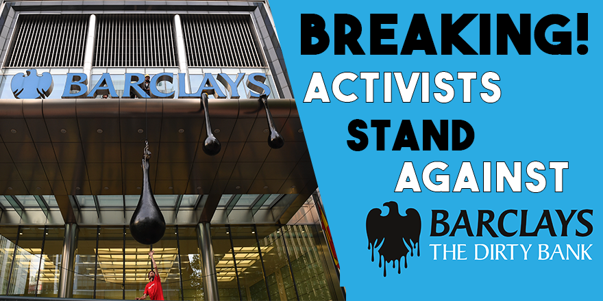 Greenpeace Uk On Twitter Breaking We Re Outside Barclays