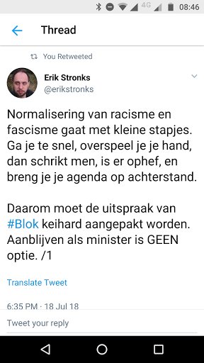 197winstonsmith's tweet photo. Stef Blok moet weg, geen fascisme en racisme in het kabinet! https://t.co/U9544WlBbq