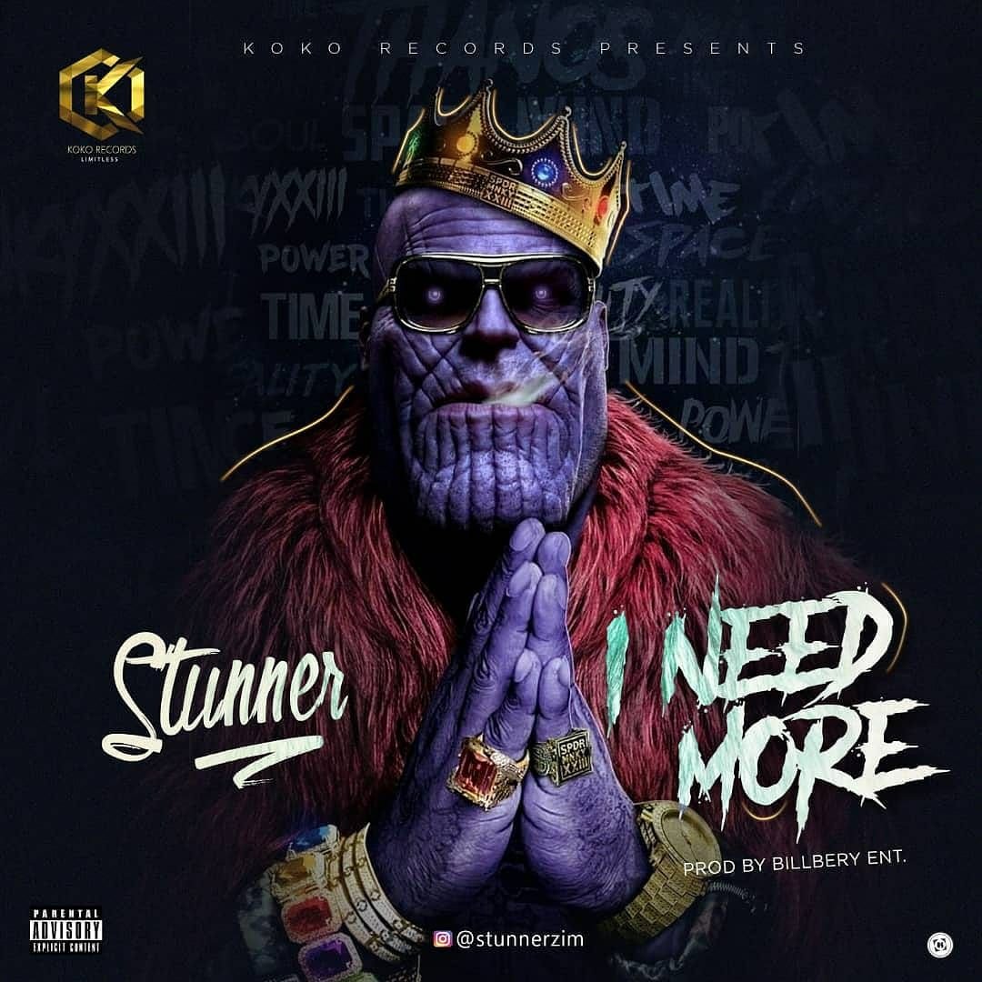 stunnerzim's tweet photo. STUNNER - I NEED MORE https://t.co/2pv3QN2lHh or u can get the audio https://t.co/diuinpaosh #LetGoodMusicPlay https://t.co/lARrQT5mAY