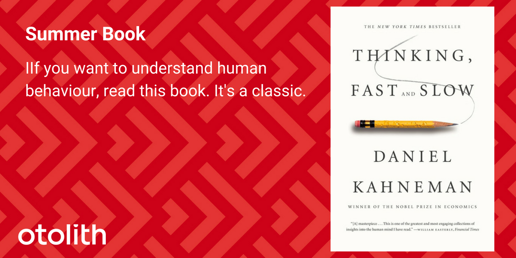 DDucheyne's tweet image. My Fourth #summerbook. A classic if you want to understand human behaviour better. #otolith ow.ly/qojq30kXt8A