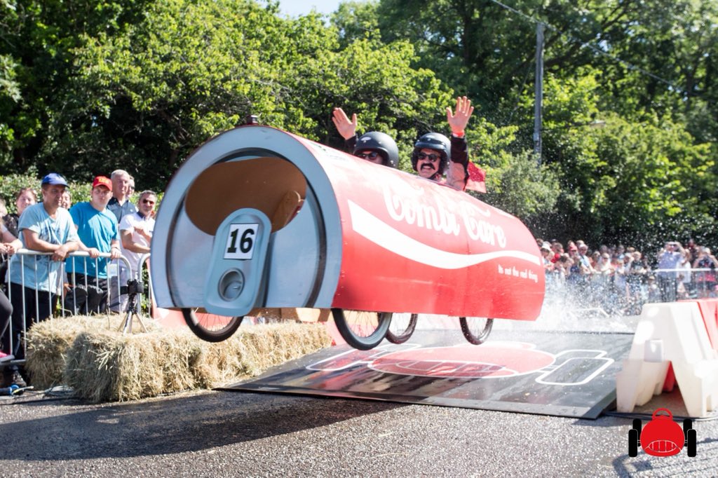 portisoapbox's tweet photo. Fundraising update: 
We are very pleased to announce that we have raised just over £12,000 for @stpetershospice at this year’s event, and the total is still going up! Thank you to all the teams, and spectators that helped us get to this amazing amount of money! https://t.co/qELXJXcePz