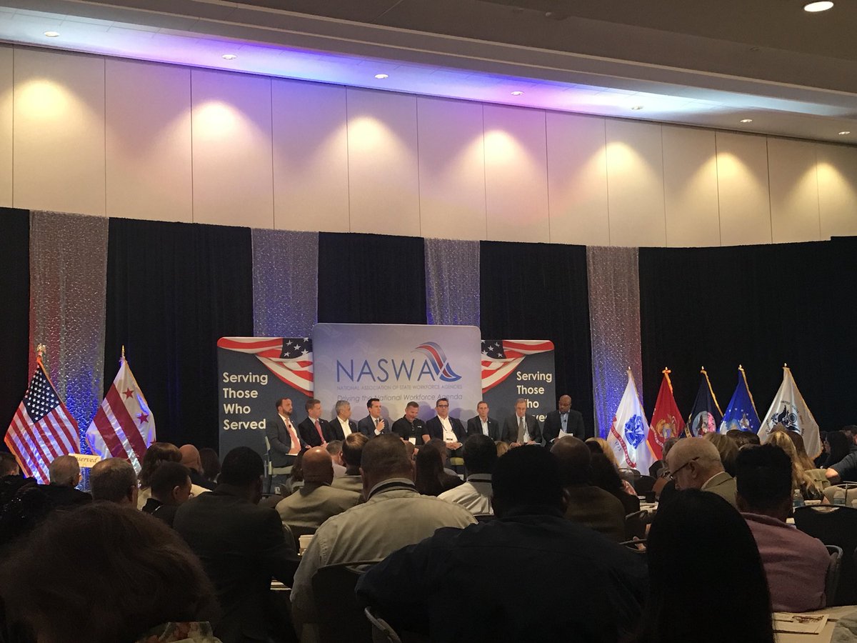 #NASWAVETS18 Employer Panel sharing how they hire and retain veterans.