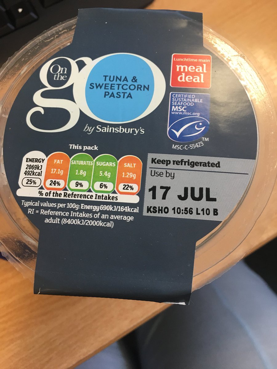 char_harris20's tweet photo. When you buy something in Sainsbury’s on 19th July and went off 2 days ago 🤬 https://t.co/cuJixbfKFQ