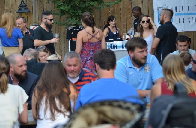 SodaCityFC's tweet photo. Check out our full photo album on our Facebook page from last Fridayโs Summer Launch Party at @RiverRatBrewery! #OCOS https://t.co/cER8iT72in