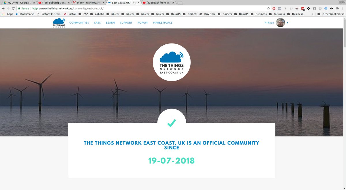 We're now an official @thethingsnetwork community! Thanks to everyone that came last night. We're looking at potentially running the next meetup on either the 27th, 28th of August or the 3rd or 4th of September.