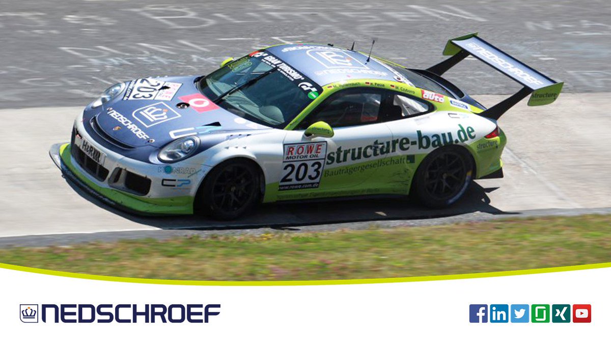 nedschroef's tweet photo. During the last VLN Endurance Championship event in July, team Nedschroef-Structure managed to finish first. The team driving a Porsche 911 GT3 Cup in the Specials category SP6, started at pole position and was able to defend its first place throughout the race. https://t.co/qQRRaYl8O3