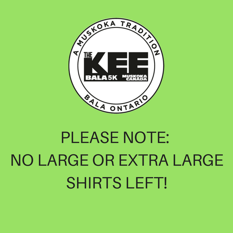 THERE ARE NO LARGE OR EXTRA LARGE SHIRTS LEFT.