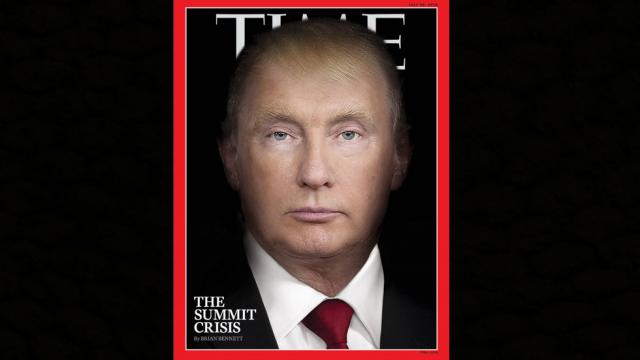 Time magazine merges Trump and Putin on latest cover: hill.cm/WOIbAvd