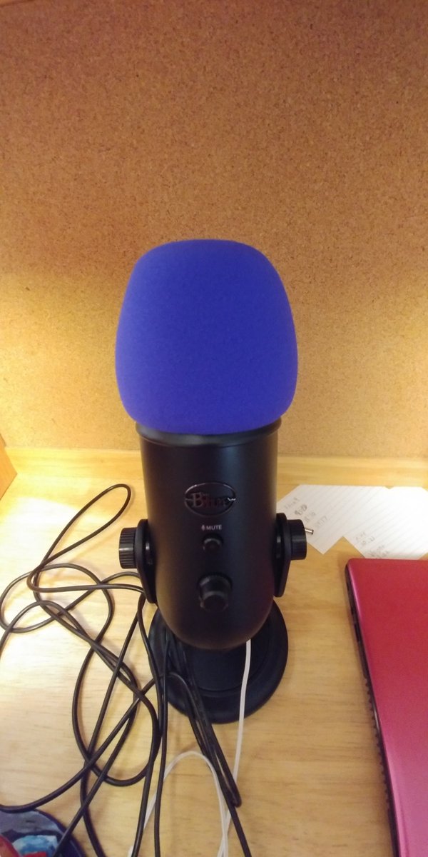 TaylorWoodland5's tweet image. Got my pretty pop filter in yesterday!

#popfilter #podcast #podcasting