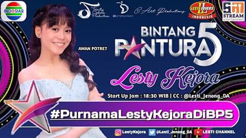 Aku yakin de <a href="/Lesti_Jenong_DA/">Lestykejora</a>  Purnama akan selalu bersinar seperti Kejora #PurnamaLestyKejoraDiBP5