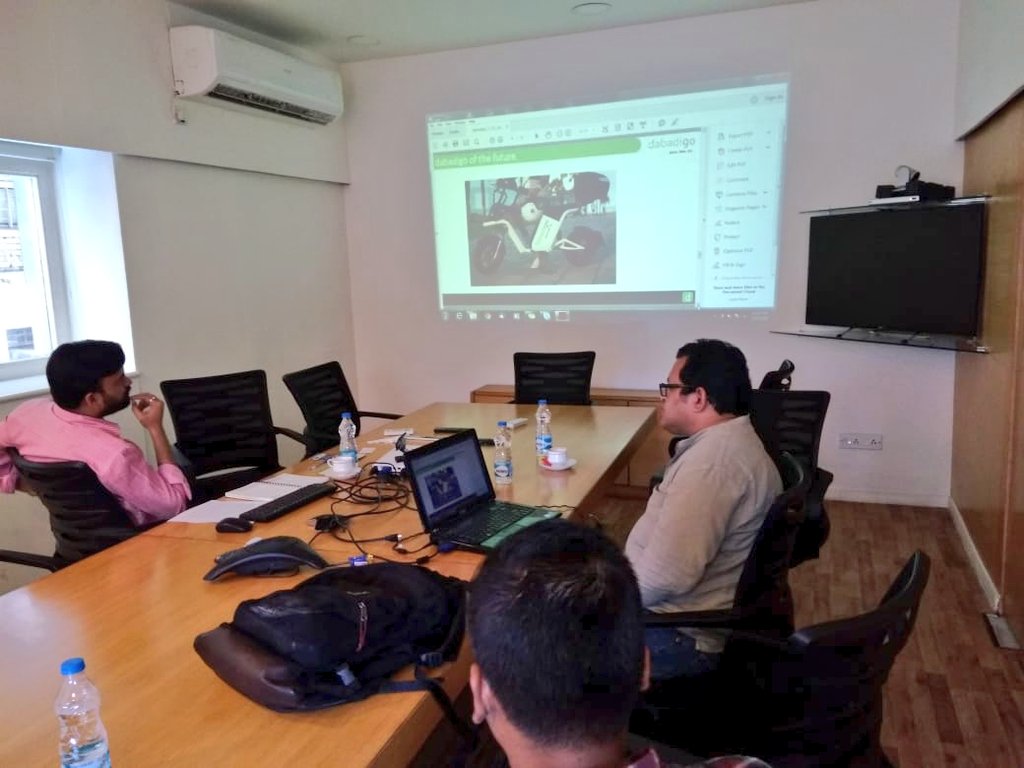 myarihant's tweet photo. @RP_SanjivGoenka talks to @NASSCOMStartUps warehouse program startup @Dabadigo https://t.co/eb2okS0ID9
