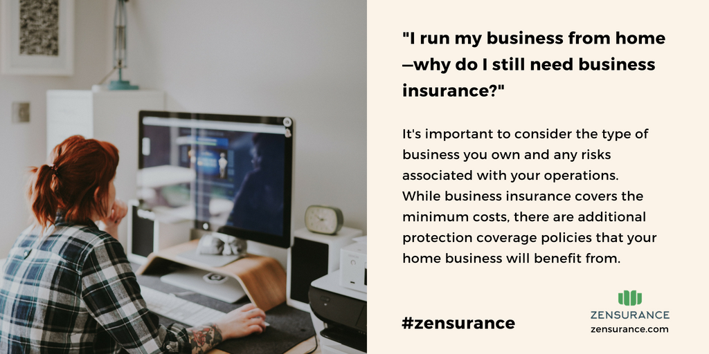 zensurance's tweet photo. If you're working for yourself and run your business from home, it's still a good idea to have #businessinsurance! #zendrop #zensurance https://t.co/meImPthJo2