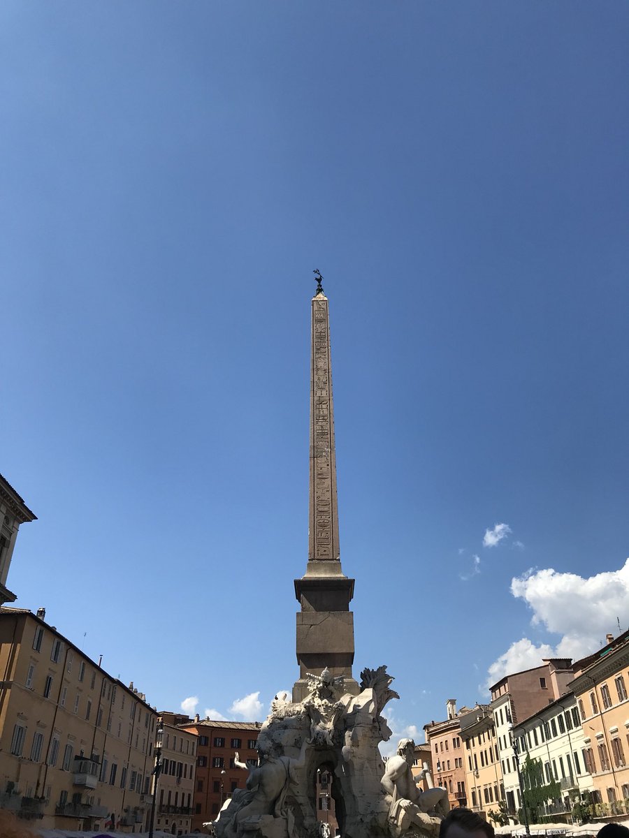 TCA_EandA's tweet photo. Touring Roma... Trevi Fountain, Piazza Navona, Pantheon &amp; Spanish steps https://t.co/MhMukL0oiE
